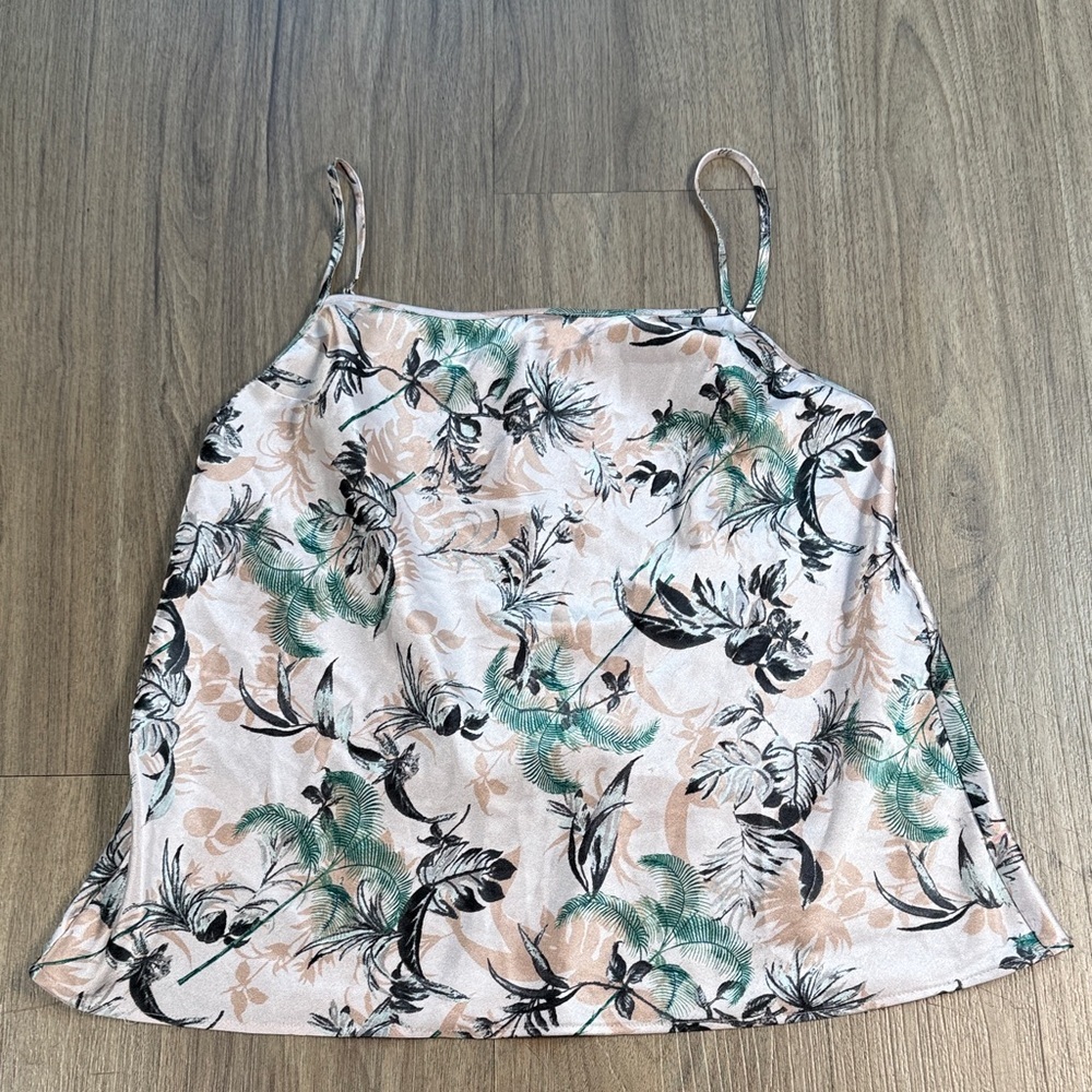 Victoria’s Secret Floral Spaghetti Strap Top